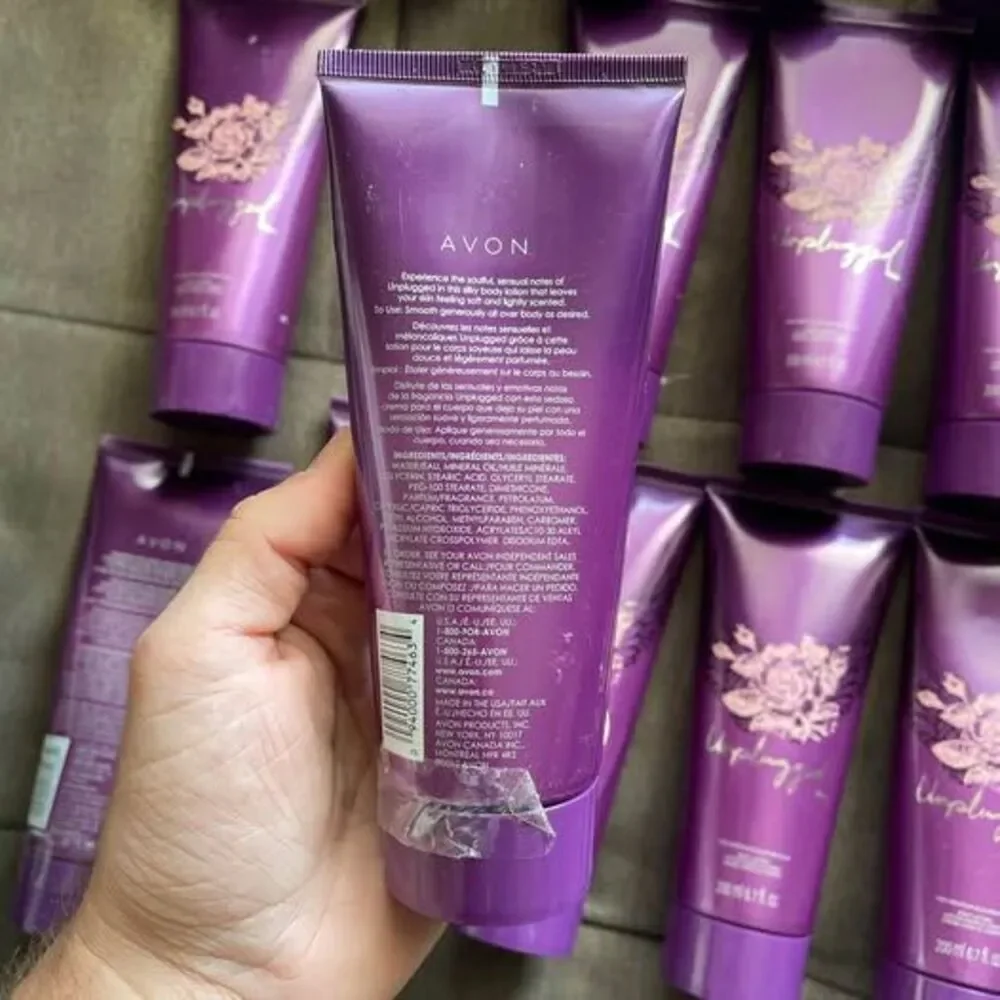 Avon Unplugged Body Lotion NEW x19